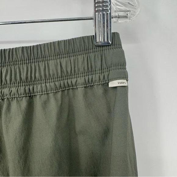 Vuori Women's Birch Jogger Army Green Athleisure Sustainable Preppy - Picture 8 of 15